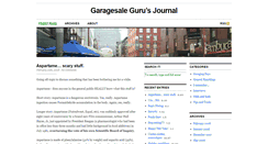 Desktop Screenshot of journal.garagesale-guru.com